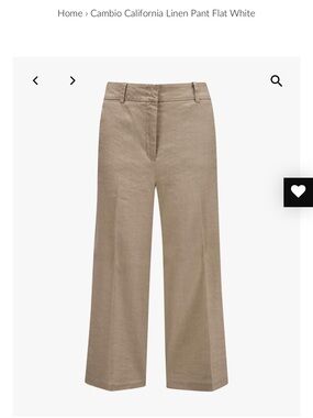 Cambio California Linen Pant